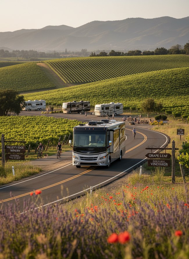 Vineyard Valley Road Trip