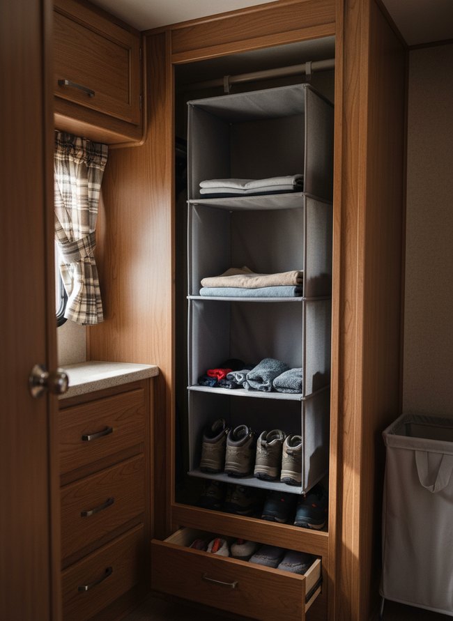 Hanging Closet Shelf System