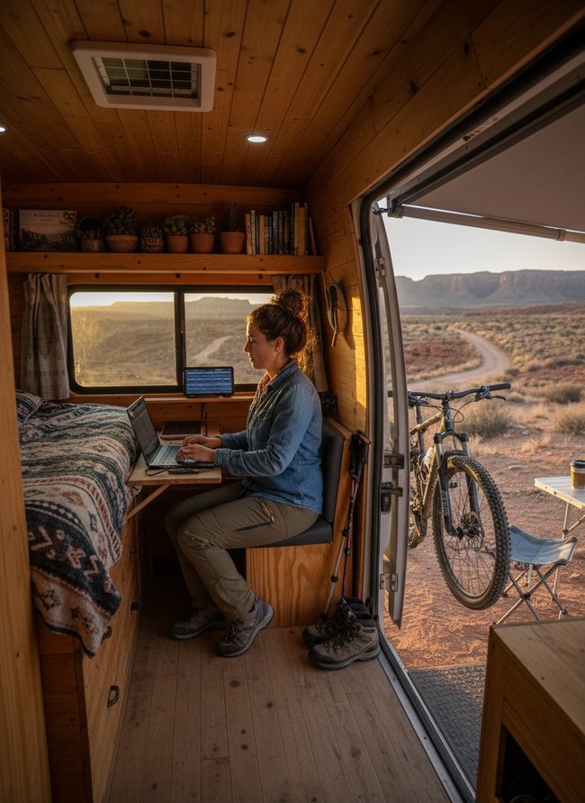 Functional Mobile Office Studio