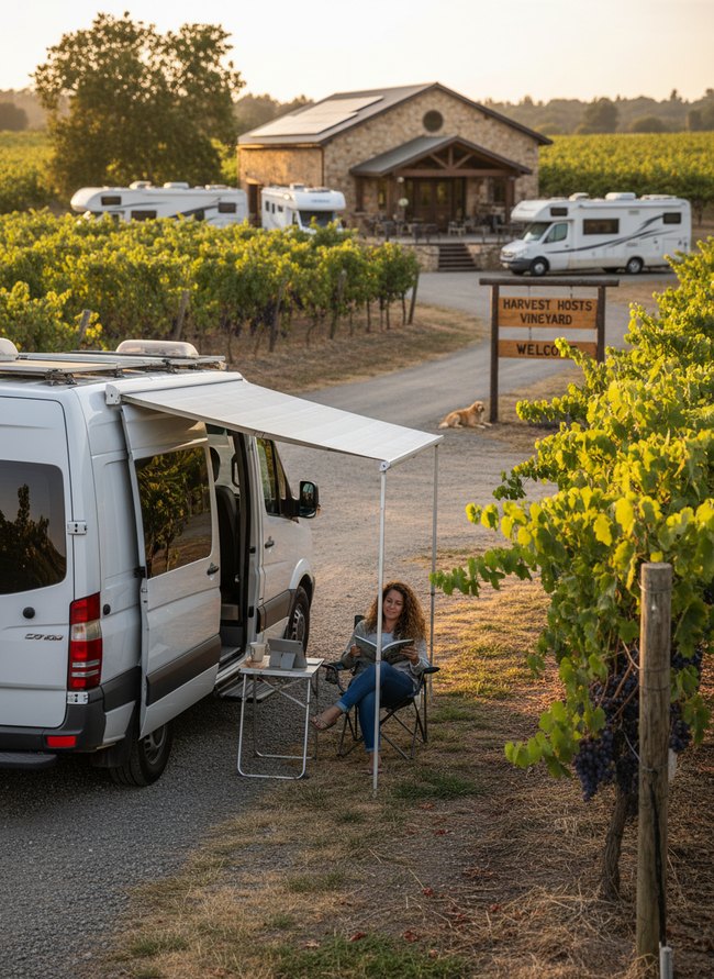 Harvest Host Vineyard