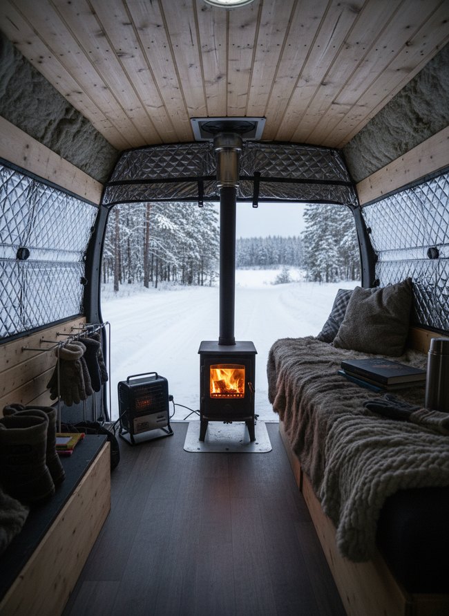 Weatherproof Van Living Space