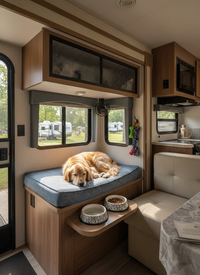 Dedicated Pet Relaxation Nook