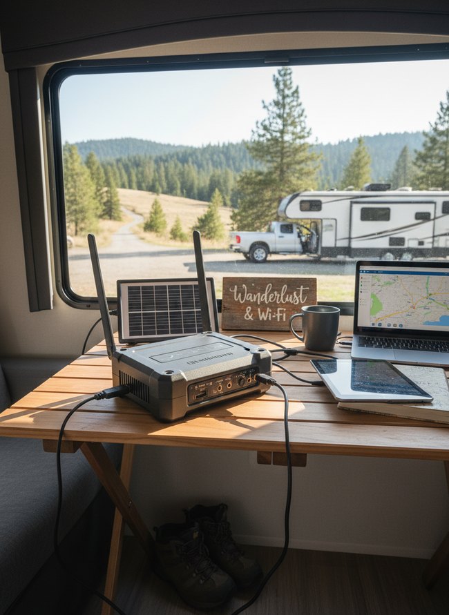 Battery-Powered Roaming Modem