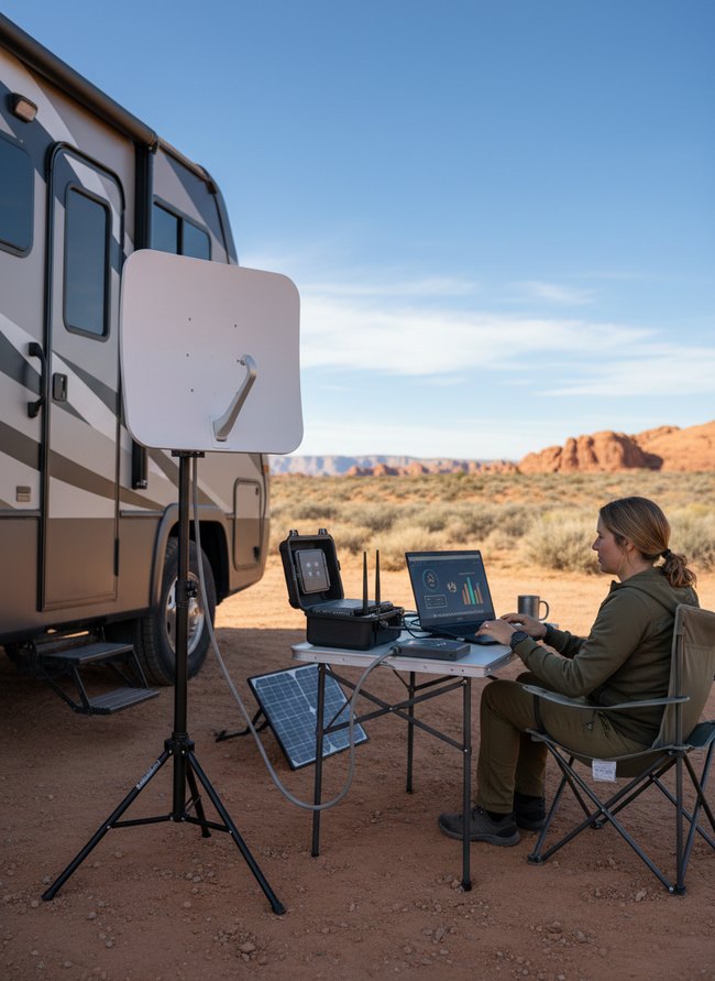 Remote Work Starlink