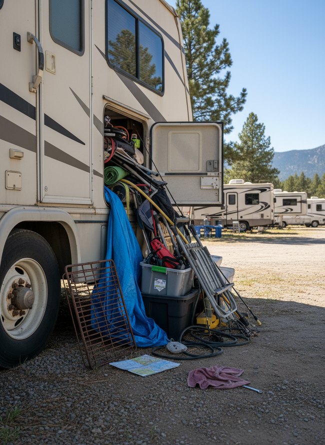 Forgotten Exterior Storage
