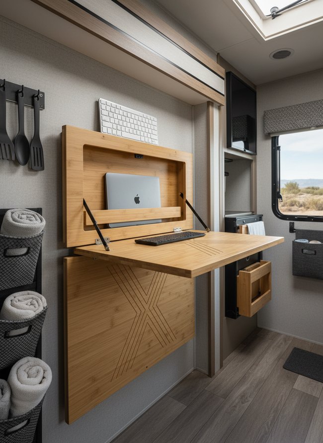Foldaway Desk Modules