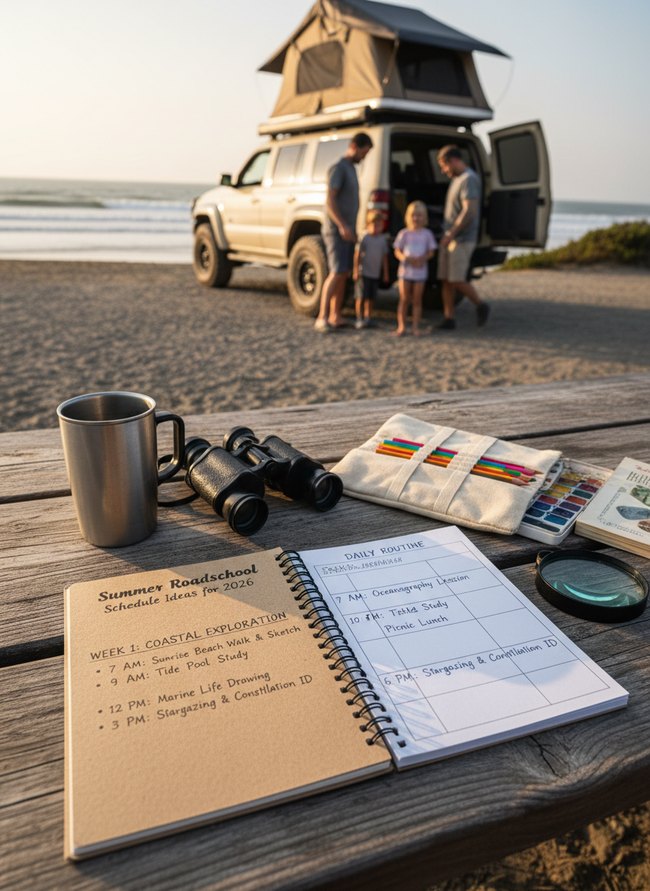 Nature Journaling Focus Agenda
