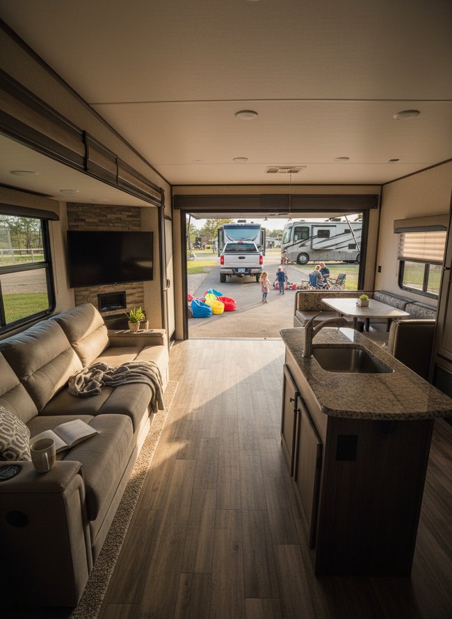 Toy Hauler Family Hauler