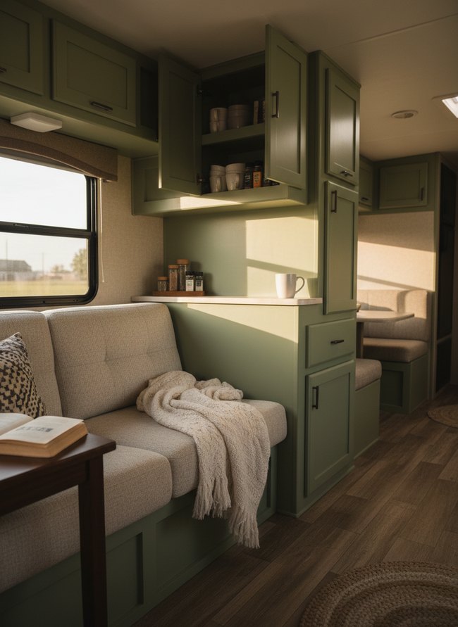 Matte Finish RV Cabinets