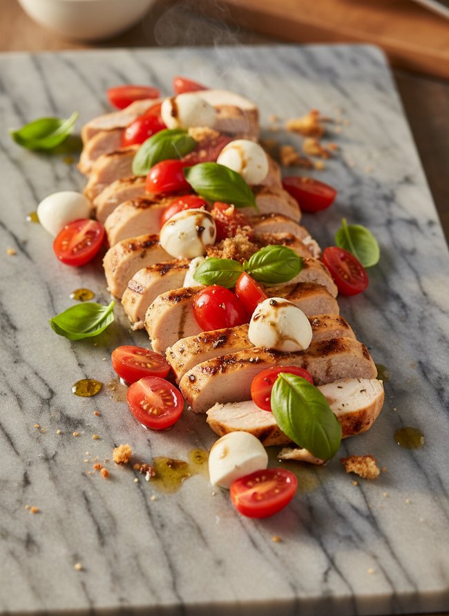 No-Cook Caprese Chicken