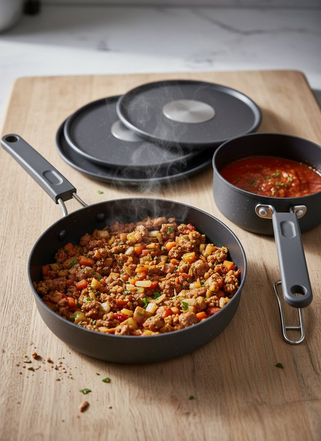 Magnetic Base Pan Set