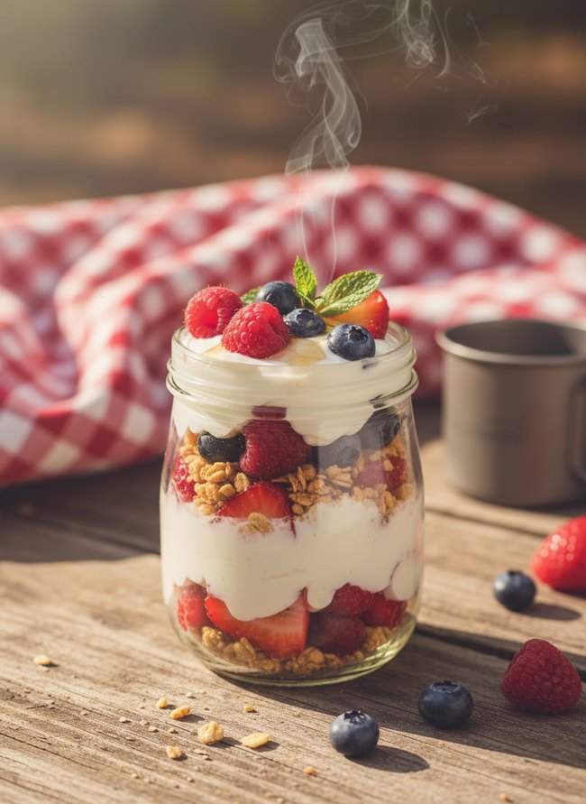 Fresh Berry Yogurt Parfait