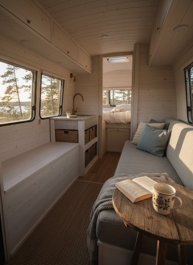 Scandinavian Hygge Camper Look