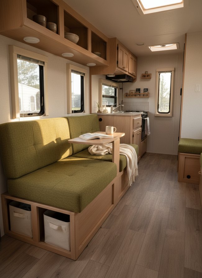 Smart Multi-Use RV Furniture