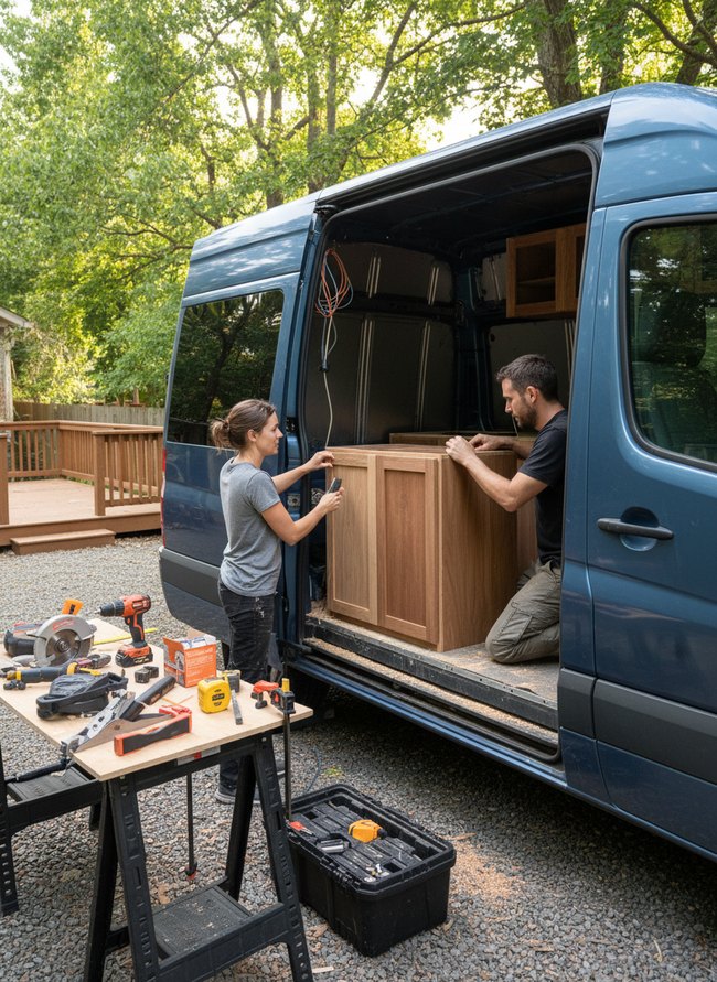 Custom Cabinetry Building
