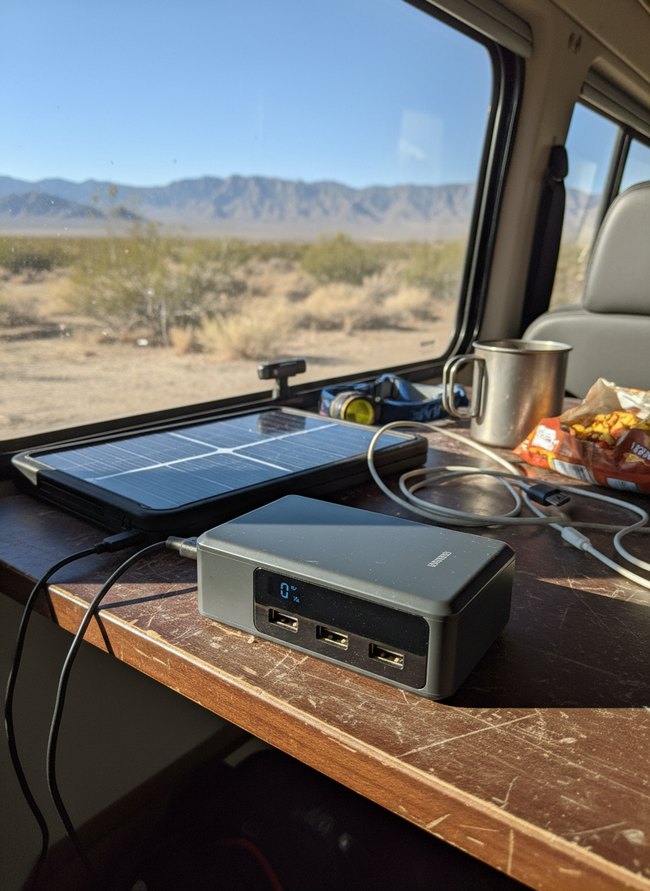 Uncharged Battery Bank