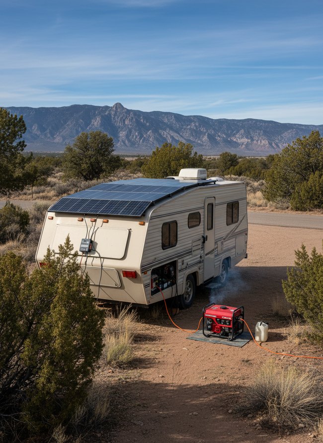 Flexible Panel Off-Grid