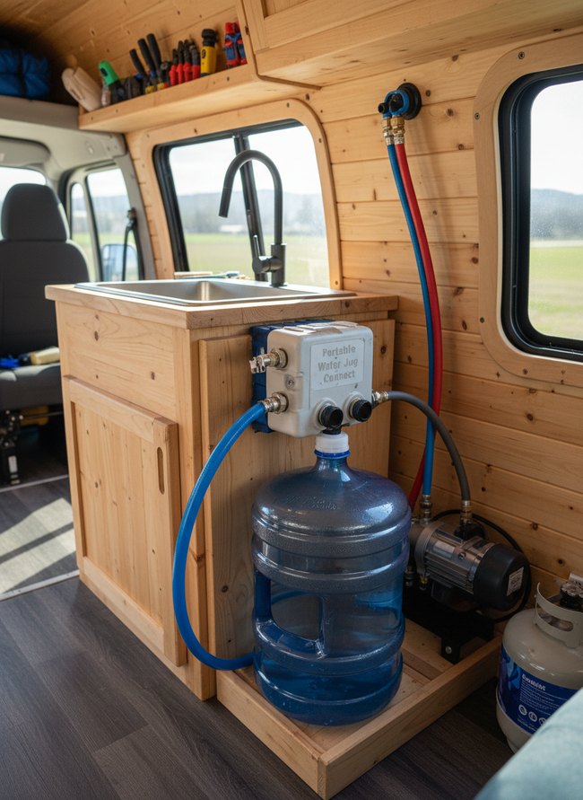 Portable Water Jug Connect