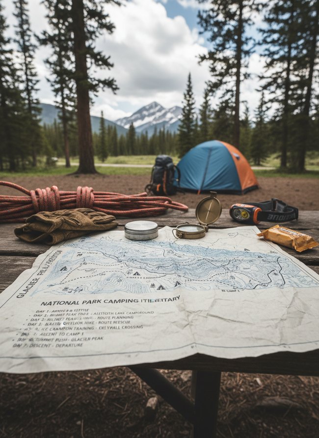 Glacier Field Expedition Blueprint
