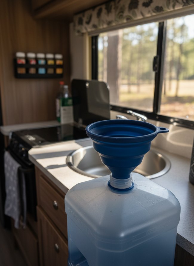 Foldable Silicone Funnel