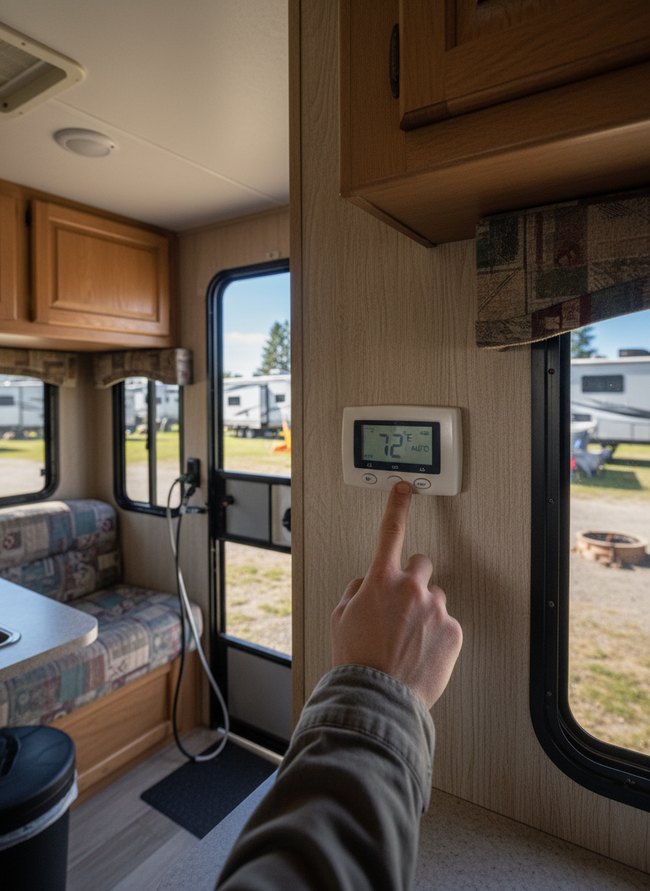 Adjusting Interior Climate Control