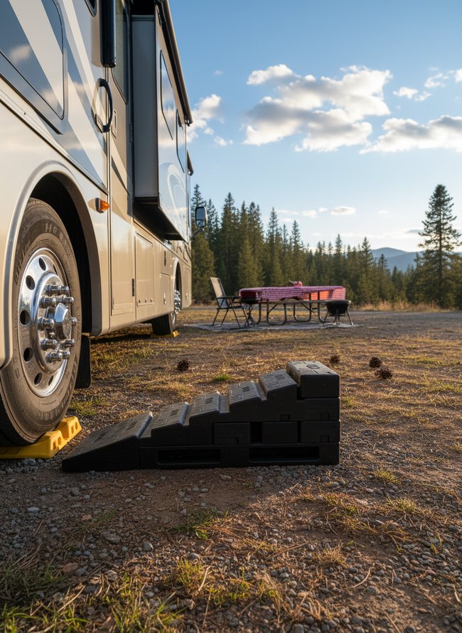 Compact Ramp Leveling System