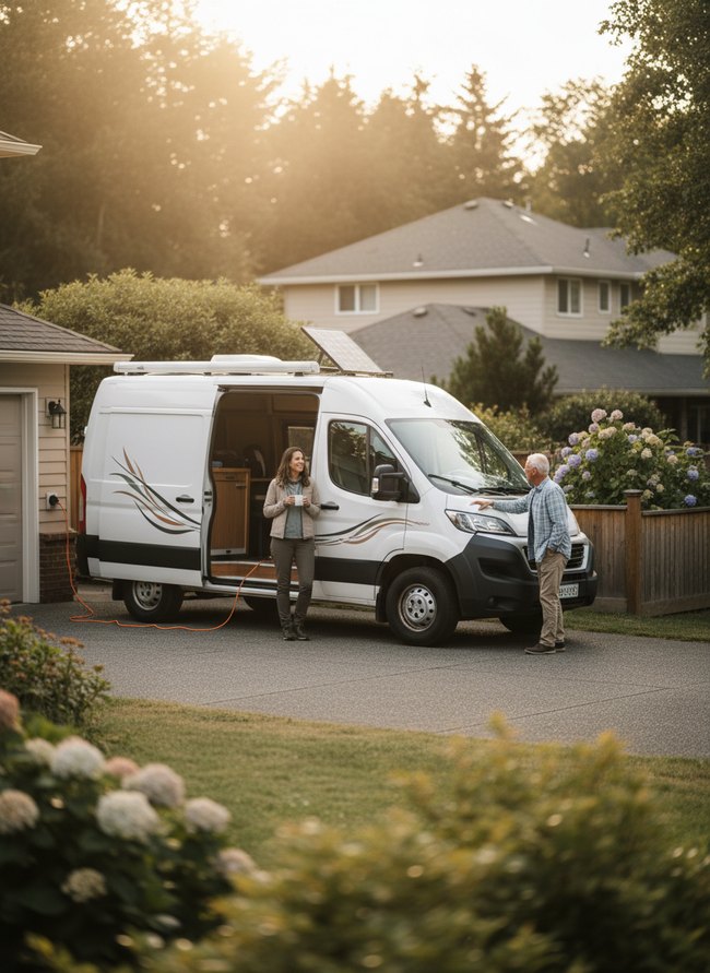 Friendly Driveway Camp