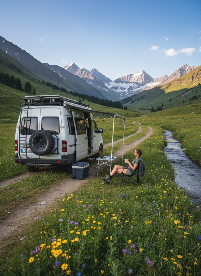 Alpine Meadow Vista
