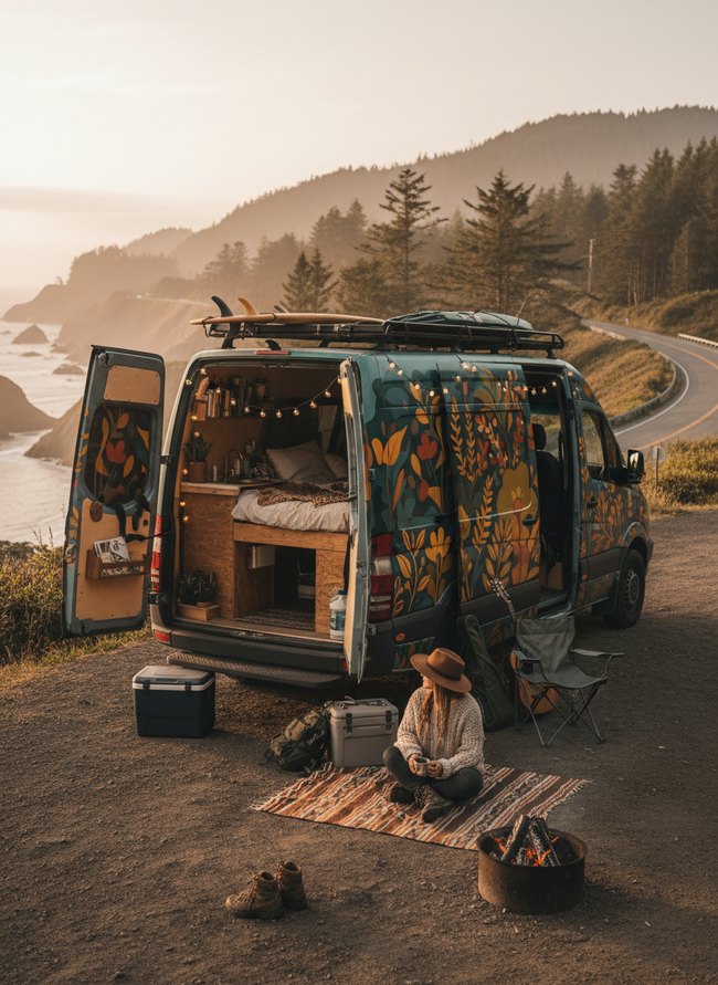 Artistic Personalized Van