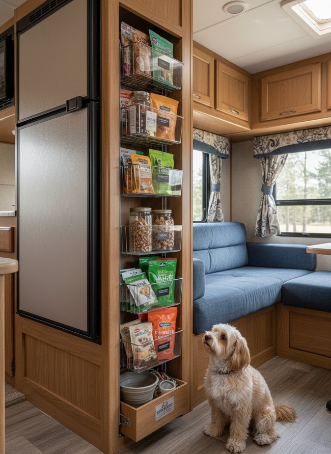 Slim Pantry Treat Rack