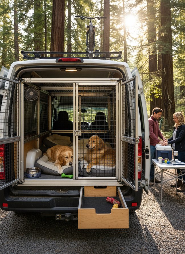 Rear Cargo Pet Enclosure