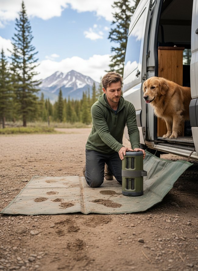 Mud-Resistant Paw Cleaner