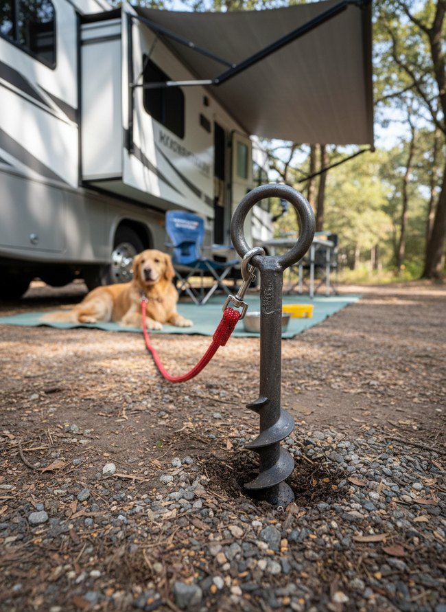 Heavy-Duty Leash Anchor