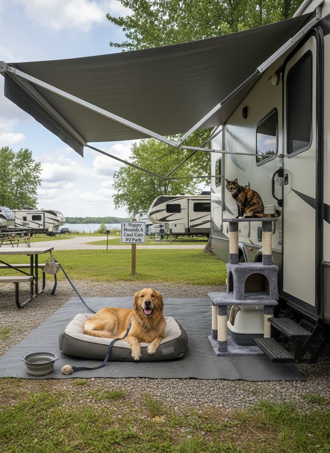 Happy Hounds RV Trip