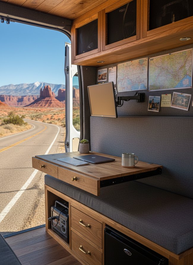 Bench Seat Productivity Hub