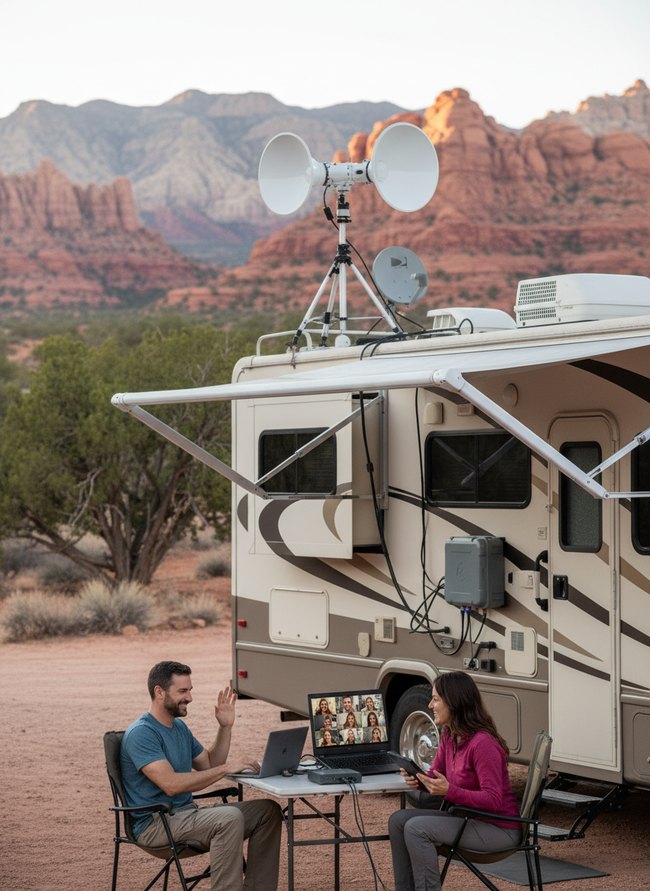 Wi-Fi Extender RV System