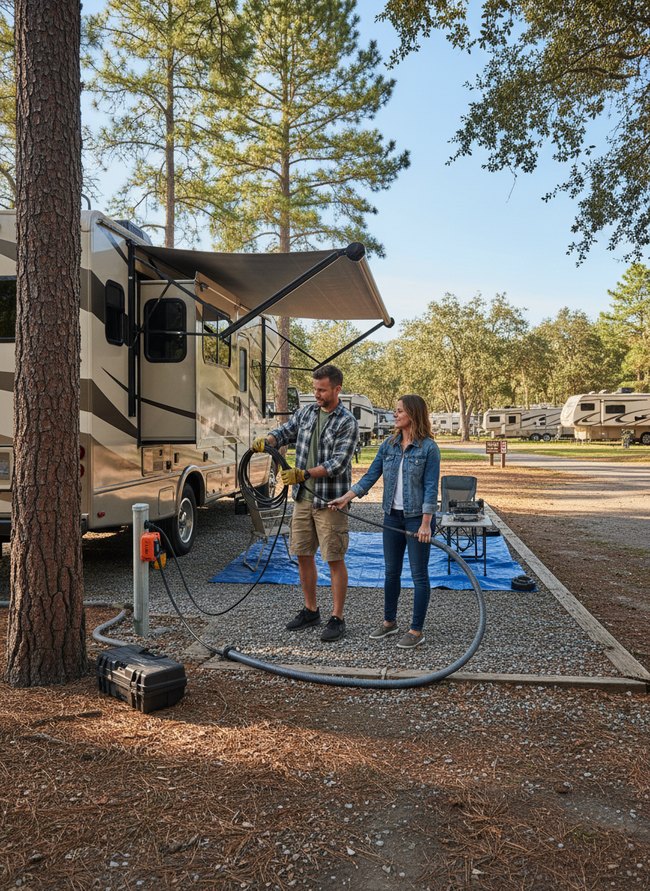 Campsite Setup Walkthrough