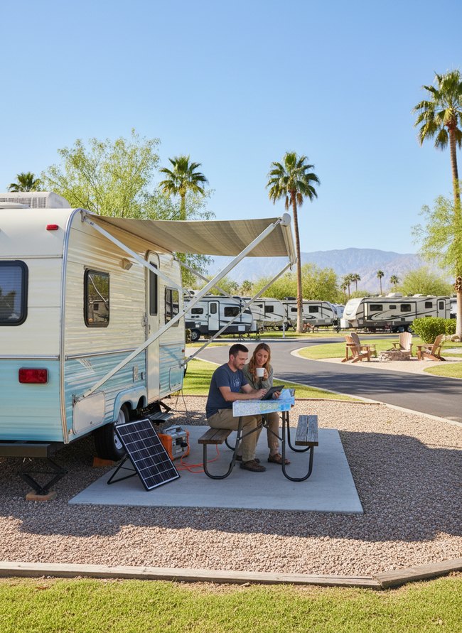 RV Resort Getaway
