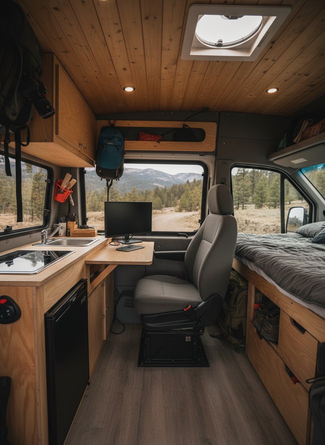 Swivel Seat Workspace