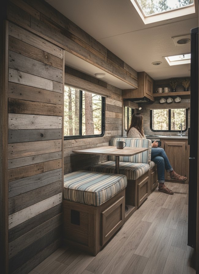 Pallet Wood Accent Walls