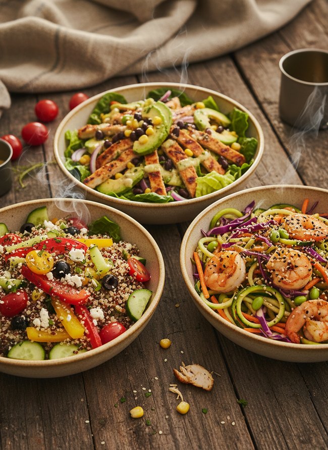 Premade Salad Bowls