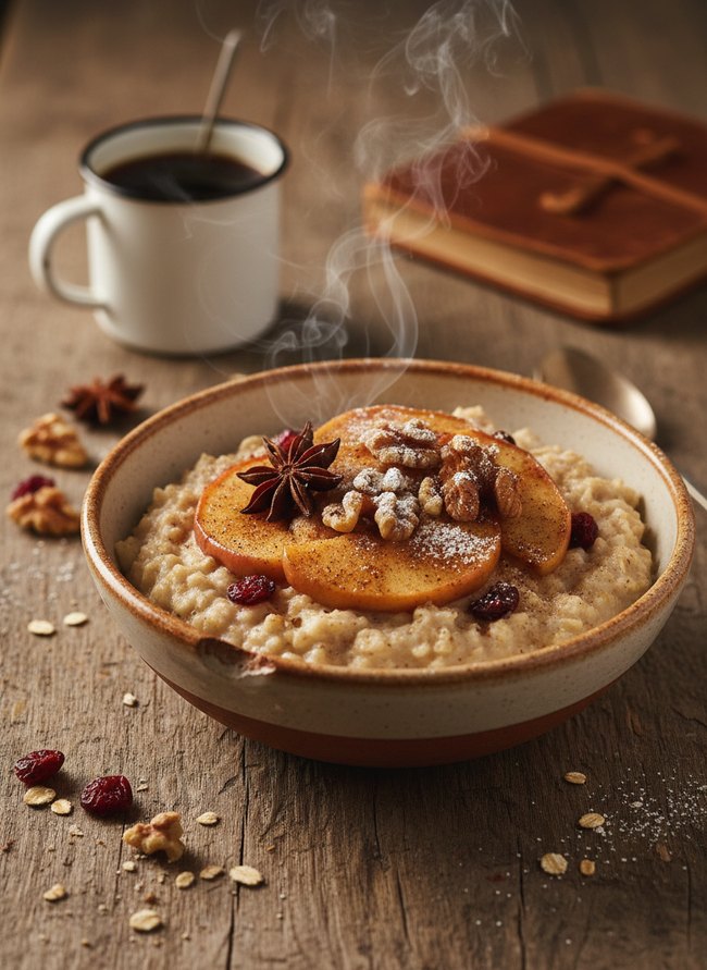 Spiced Apple Oatmeal