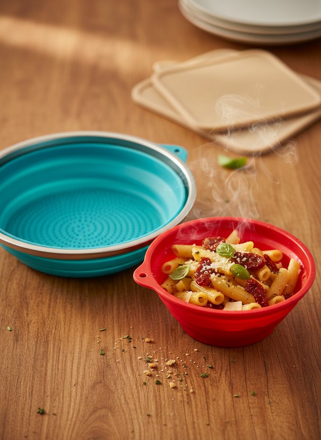 Foldable Silicone Strainer