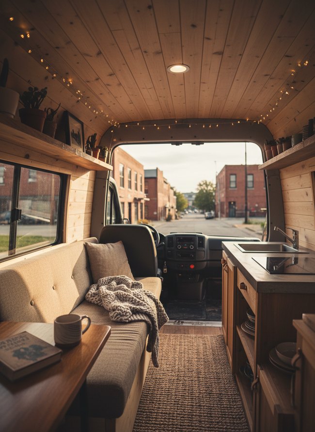 Industrial Urban Van Conversion