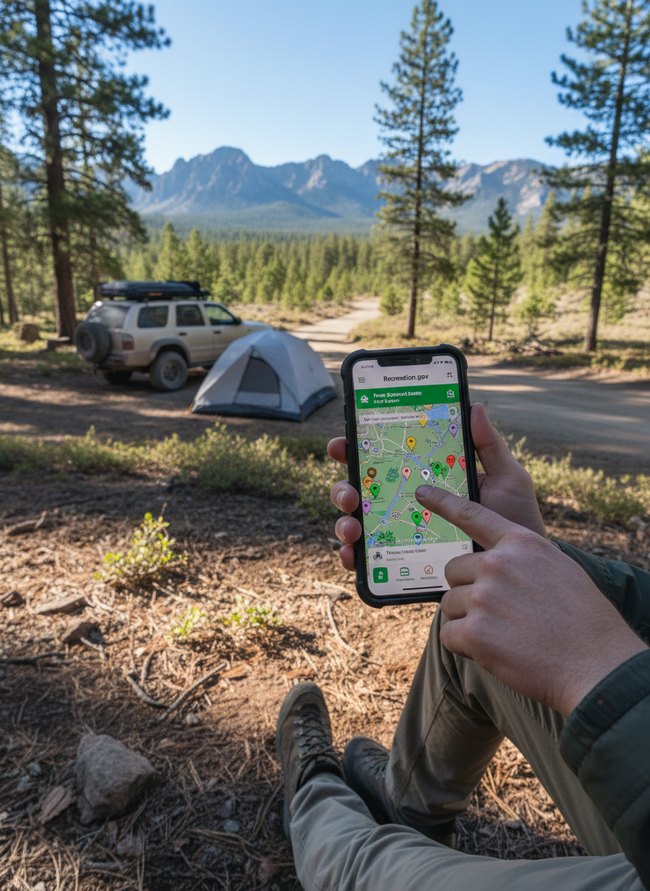 Recreation.gov Site Locator