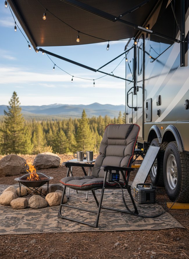 Heated Camp Chair