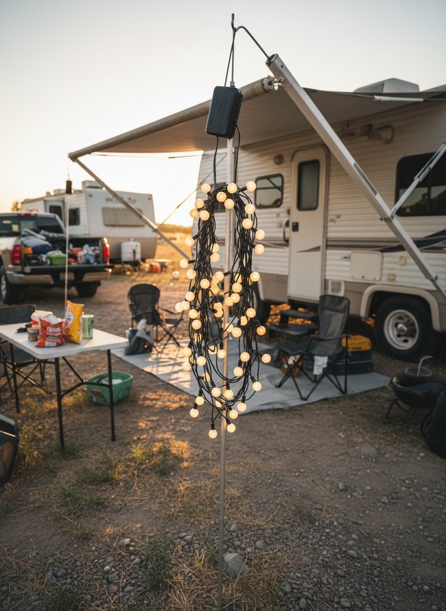 Battery-Powered String Lights