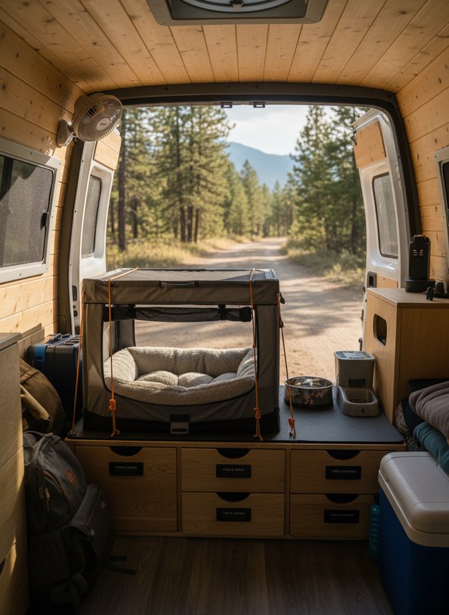 Portable Pet Comfort Station