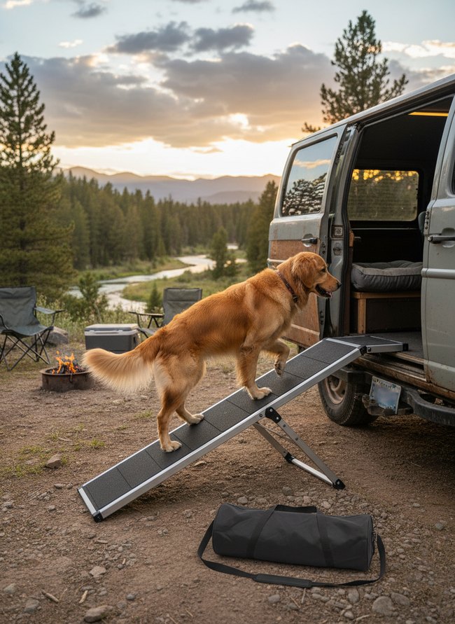 Roll-Up Dog Ramp