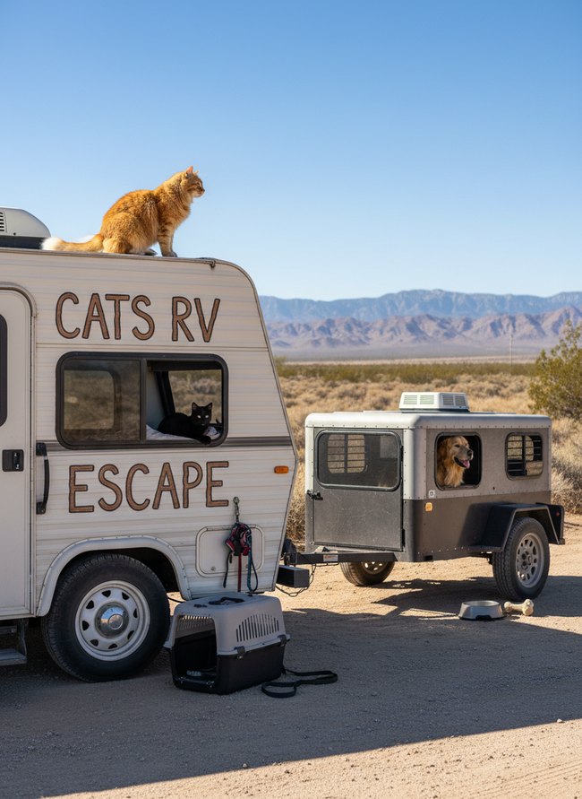 Content Cats RV Escape